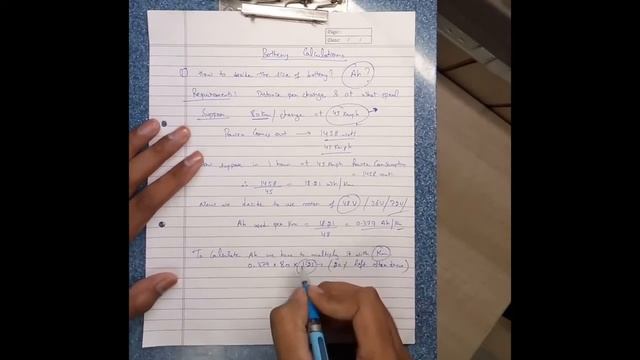 EV Calculations part-3 (batteries) смотреть онлайн