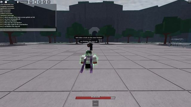 New Tsb Update Finisher Ult And Jumping When Doing A Mini Uppercut