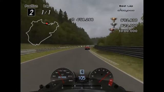 Gran Turismo 4 IA-15 license test HD 60fps смотреть онлайн