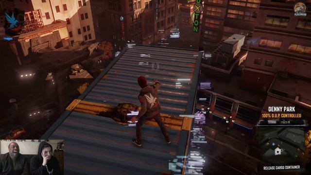 Let's Play - inFAMOUS Second Son - Episode 12 - "Sky Surfing" [HD] смотреть онлайн