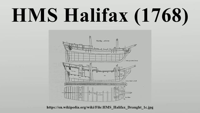 HMS Halifax (1768)