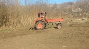 испытание самодельной почво фрезы на трактор т 16 м