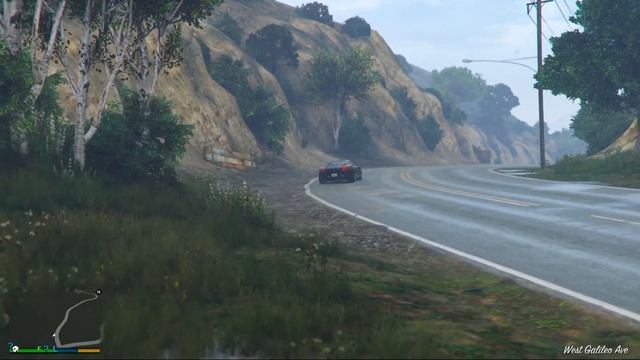 over view of Ferrari F8 Tributo in gta 5 смотреть онлайн