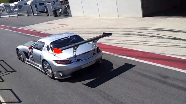 Mercedes SLS GT3 смотреть онлайн