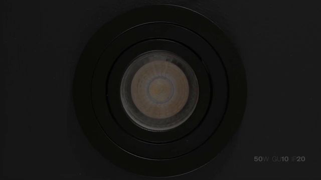Recessed lamp Atom (DL023-2-01B) | Promo смотреть онлайн