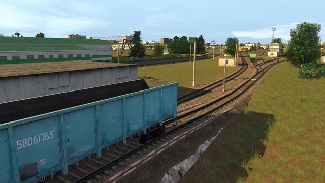 Сортировочная горка в Люблино Trainz19 смотреть онлайн