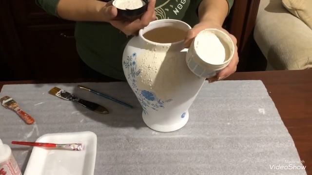 Seramik küp boyama #boyama #seramik #doku #şahküp #ahşapboyama #peçetetekniği #küp #sanat #vıntage смотреть онлайн