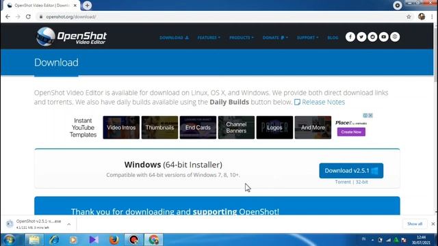 Cara Download Dan Instal Video Editor Gratis - OpenShot Video Editor