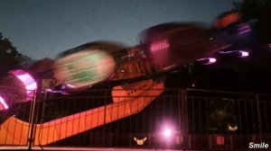 Крики на весь парк Кирова в Пятигорске, Аттракцион, Карусель «Центрифуга», Дедушка и София Звонарёв