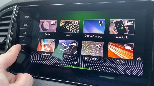 SKODA KAROQ SETTING CLOCK TO SHOW ON STANDBY, смотреть онлайн