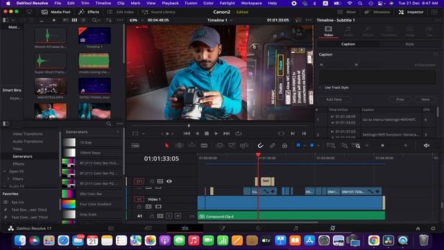 Fix Subtitle Rendering Issues on DaVinci Resolve смотреть онлайн