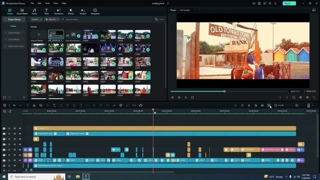 FILMORA 12 - TIME LINE PLAYBACK - PREWEDDING смотреть онлайн