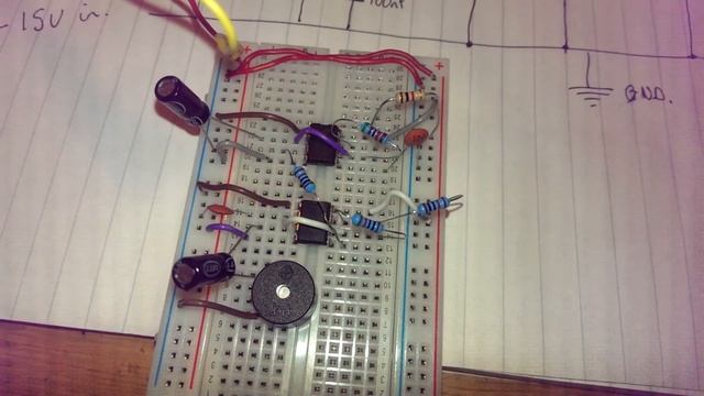 555 timer police siren circuit смотреть онлайн