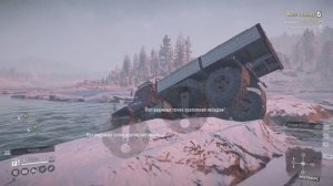 SnowRunner. Амур. Река Урска. Поручение «Мост к складу»