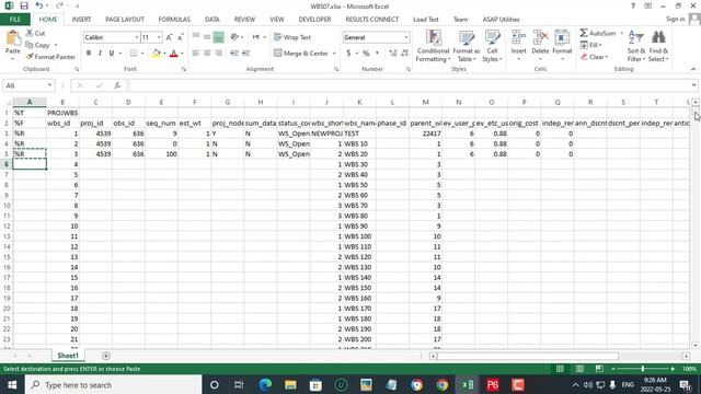 Primavera P6: Importing the WBS and the activity list from Excel to Primavera in 8 minutes смотреть онлайн