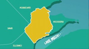 Learn About The Geography Of Wisconsin! | 50 States Songs For Kids | KLT