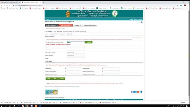How to book Wildlife bungalow online in Sri Lanka National Park смотреть онлайн