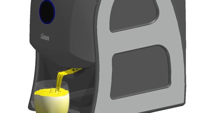 FloEFD_自由液面_流體分析_FLOEFD for Solid Edge_Juicer Animation Free Surface смотреть онлайн
