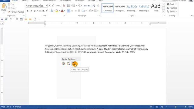 Using the Library Articles Database to Create A Works Cited смотреть онлайн