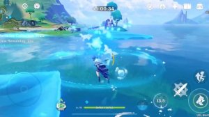 Furina like Kokomi can walk on water