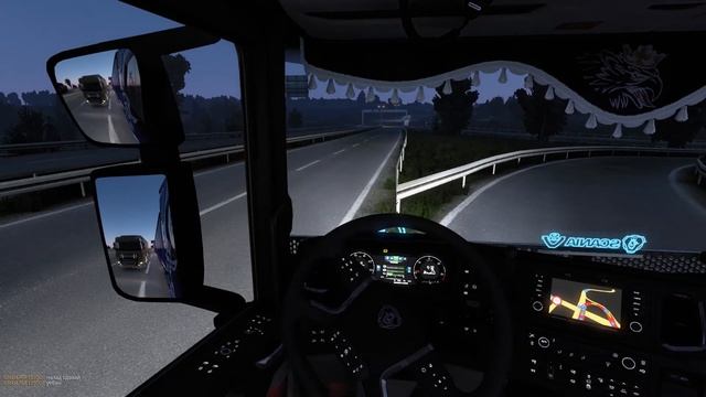 IDIOTS on the road #6 | Funny moments | ETS2 Multiplayer смотреть онлайн