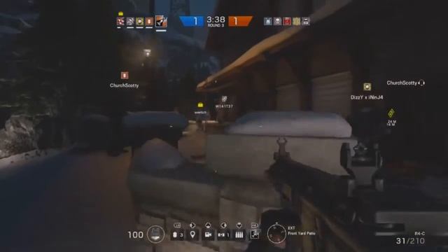 Rainbow Six Siege | 13-1 Chalet - Ranked | Shooting Toes!!