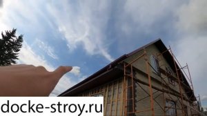 Монтаж фасадных панелей Docke