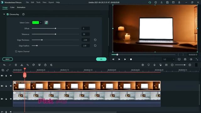 Zoom Through Screen Transiton in Filmora | Filmora Tutorial смотреть онлайн