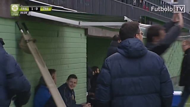 Тракай – Жальгирис. Гол Быченка смотреть онлайн