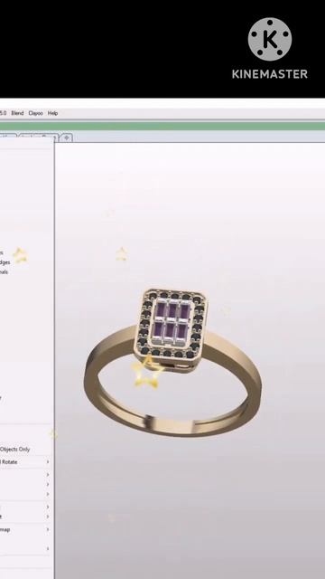ring Rhino matrix 09 #1 / jewelry cad design tutorial / jewelry cad design pics 3D /basic or advanc смотреть онлайн