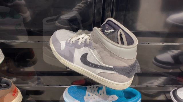 Air Jordan 1 Mid SE Craft “Cement Grey” - Style Code: DZ4136-003 смотреть онлайн