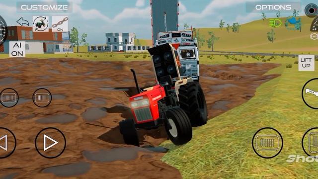 swaraj 855 vs truck mud mode tochan in indian vehicles simulator 3d #tranding смотреть онлайн