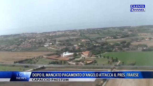 CAPACCIO PAESTUM DOPO IL MANCATO PAGAMENTO D'ANGELO ATTACCA IL PRES FRAIESE смотреть онлайн