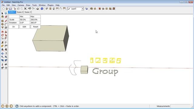 SketchUp Plugin Repeat Copy 1.5 - Now with Random scale and rotation! смотреть онлайн