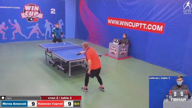 Метла Алексей 1-3 Каленик Сергей Турнир Восток 4 WIN CUP 25.12.2021. Прямой эфир Зал 2. смотреть онлайн