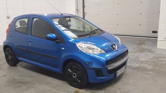 Peugeot 107 Blue OY09FZR смотреть онлайн