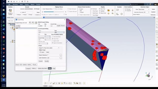 3D Pipe simulation using polyhedral mesh part 1 смотреть онлайн