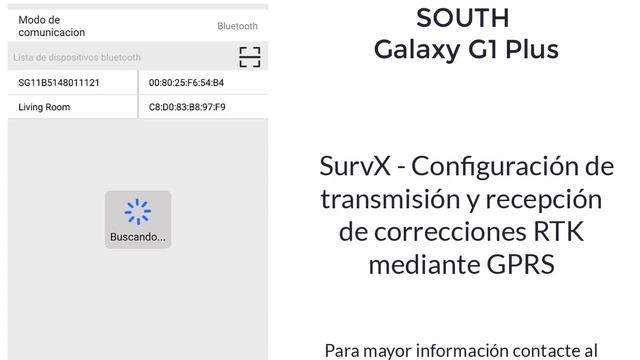 5.- SOUTH SurvX - Configuración de transmisión y recepción de correcciones RTK mediante GPRS смотреть онлайн
