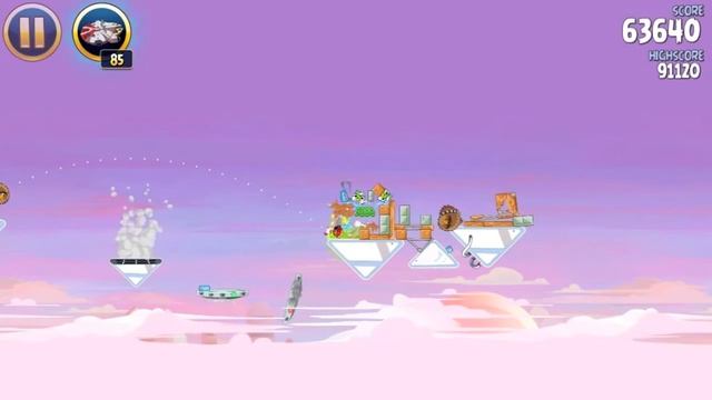 Angry birds star wars CLOUD CITY level 4-7 Walkthrough 3 stars [HD] смотреть онлайн