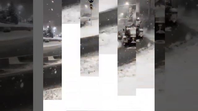 В Алматы выпало до 20 сантиметров снега смотреть онлайн