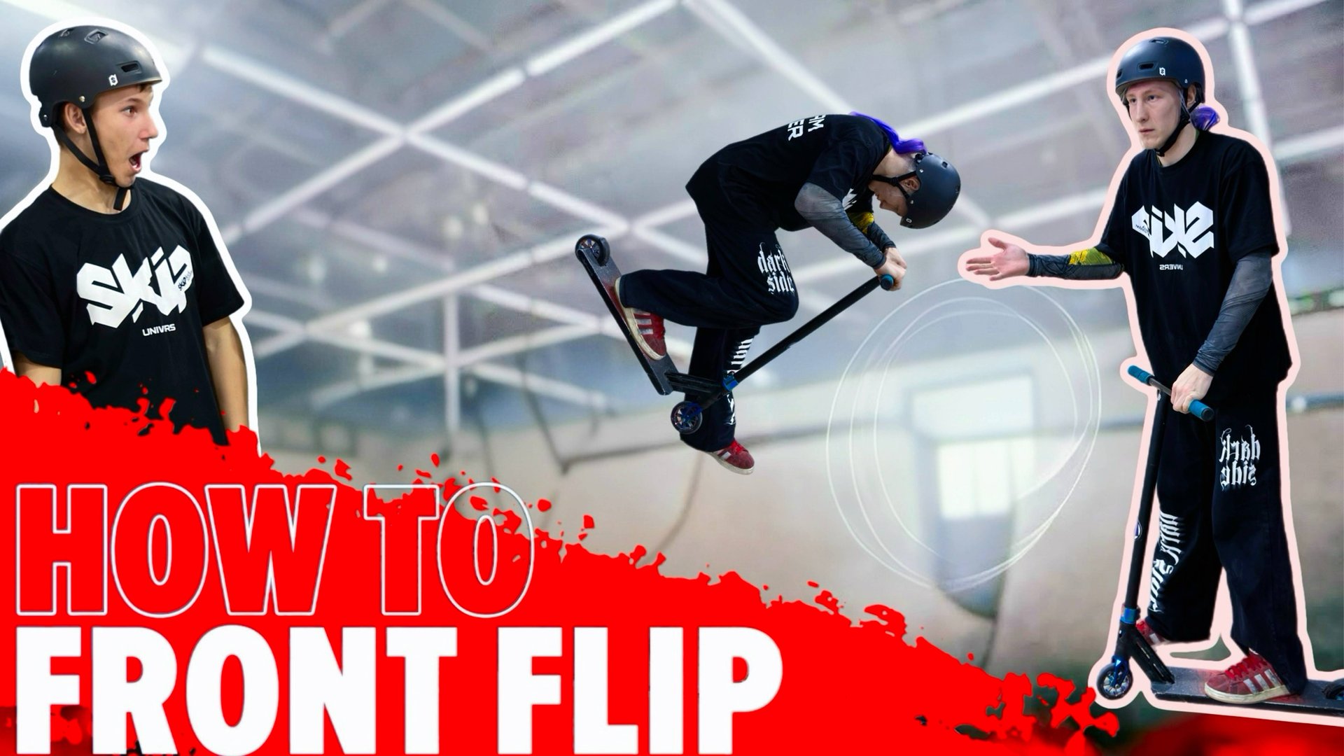 КАК СДЕЛАТЬ FRONT FLIP НЕ УМЕЯ ПЕРЕДНЕГО САЛЬТО | HOW TO FRONT FLIP | ЛУЧШАЯ ОБУЧАЛКА смотреть онлайн