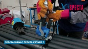 SPECTA SUMO C & SPECTA KATANA C: комплект пневматических инструментов для стальной ленты