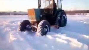 ЮМЗ 6 КЛ турбо 4Х4 с передним мостом от газ 66