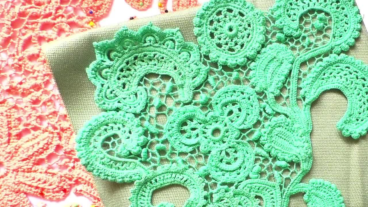 Важные преимущества крючка в создании игольной сеточки в ирландском кружеве / Ответ на комментарий. смотреть онлайн