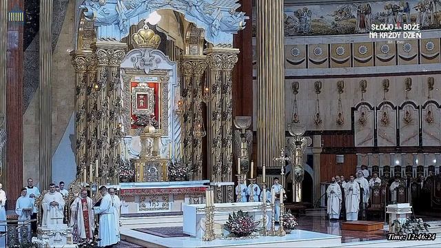 Na żywo - 12:00 - Suma Odpustowa (abp Antonio Guido Filipazzi) - Sanktuarium W Licheniu