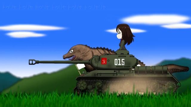 22.【ガルパン】ノンちゃんとIS-2 - Nonna And IS-2 -