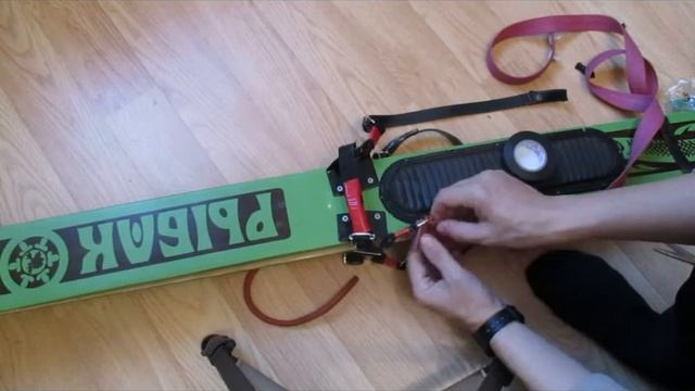 замена резинок на лыжах смотреть онлайн