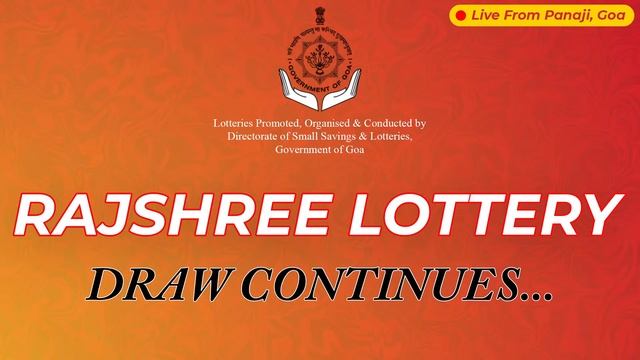 RAJSHREE 50 MANGAL WEEKLY LOTTERY Dated 9 JAN 2024, 07 30 PM Rajshree Lottery Live Result смотреть онлайн