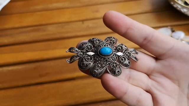 НАХОДКИ с БЛОШИНОГО РЫНКА. ОБЗОР БИЖУТЕРИИ, УКРАШЕНИЯ. ВИНТАЖ! 2 ч.