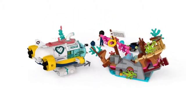 41378 LEGO Friends Dolphins Rescue Mission смотреть онлайн